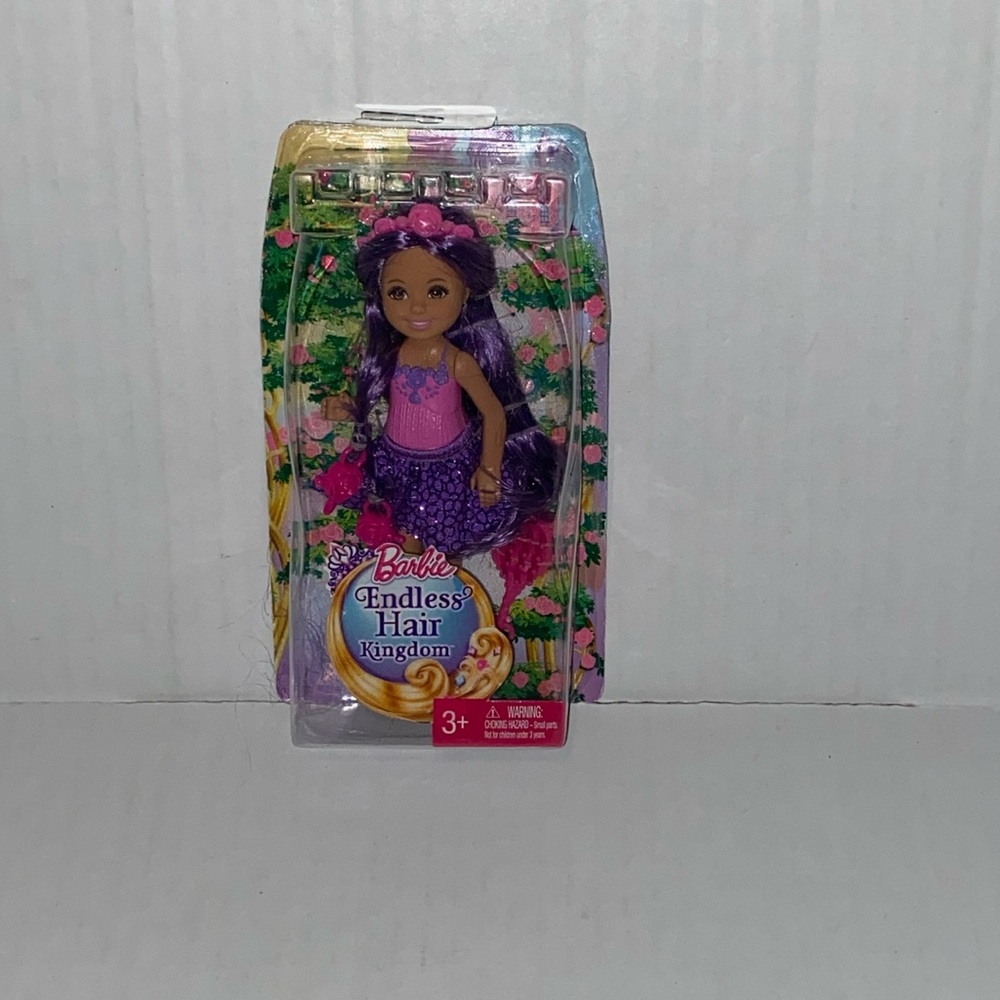Barbie Endless Hair Kingdom Doll with Purple Hair